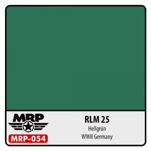 Časově Omezené MR.Paint 054 RLM 25 Hellgrun 30ml