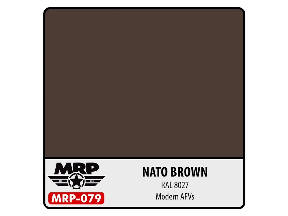 MR.Paint 079 NATO Brown 30ml Oblíbený