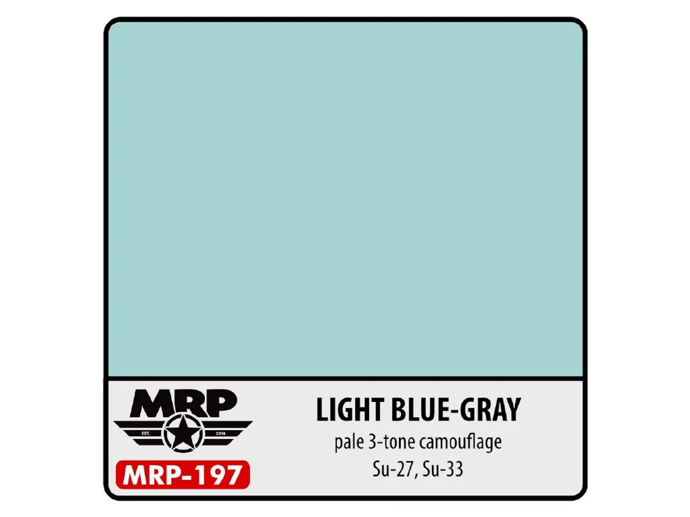 MR.Paint 197 Light Blue Grey Su-27 33 30ml Oblíbený