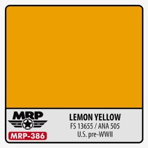 Expresní Doručení MR.Paint 386 Lemon Yellow FS13655 30ml