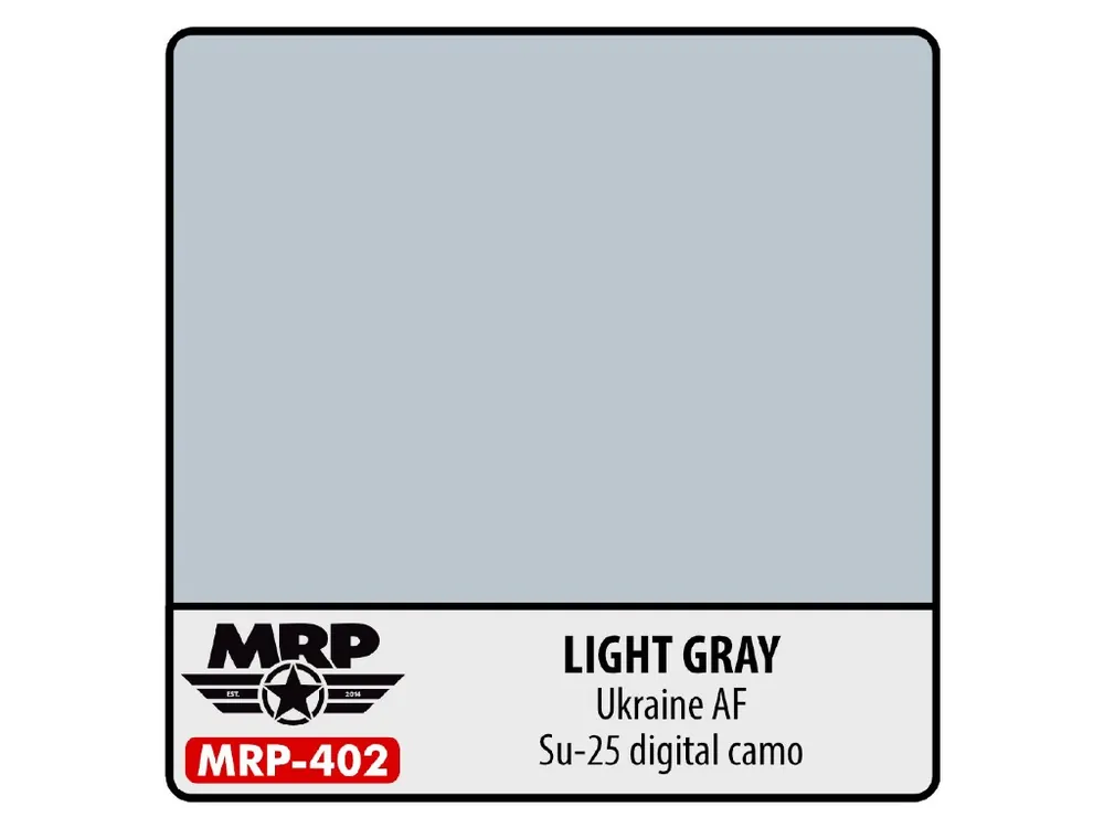 Jen Po Omezenou Doba MR.Paint 402 Light Gray - Ukraine AF, Su25 digi 30ml