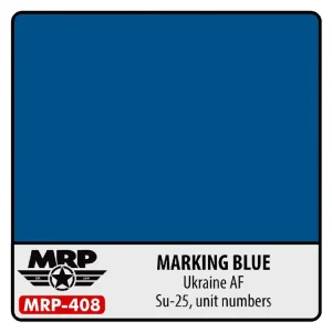Výprodej MR.Paint 408 Marking Blue - Ukraine AF, Su25 numbers 30ml