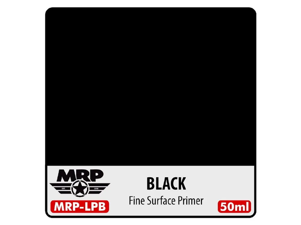 MR.Paint LPB Fine Surface Primer Black 50ml Finální Výprodej