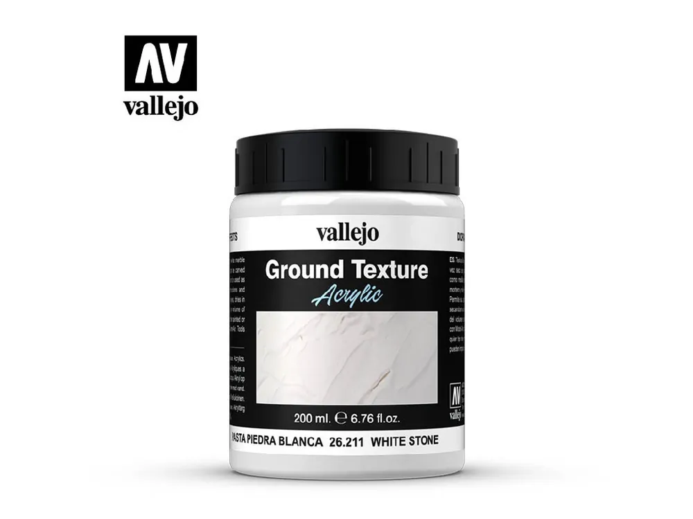 Novinka Vallejo - Diorama Effects 26211 White Stone Paste 200 ml.