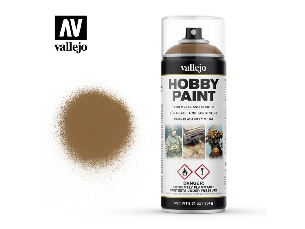 Akční Cena Vallejo - Aerosol 28014 Leather Brown 400 ml.