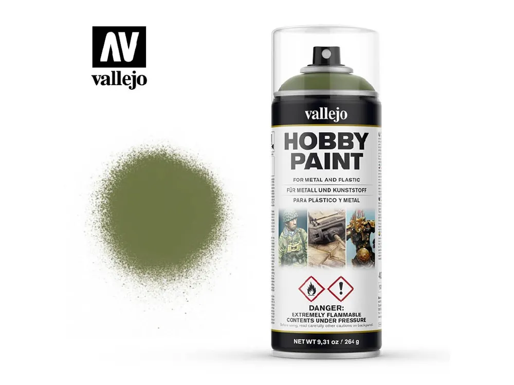 Vallejo - Aerosol 28027 Goblin Green 400 ml. Rychlé Dodání