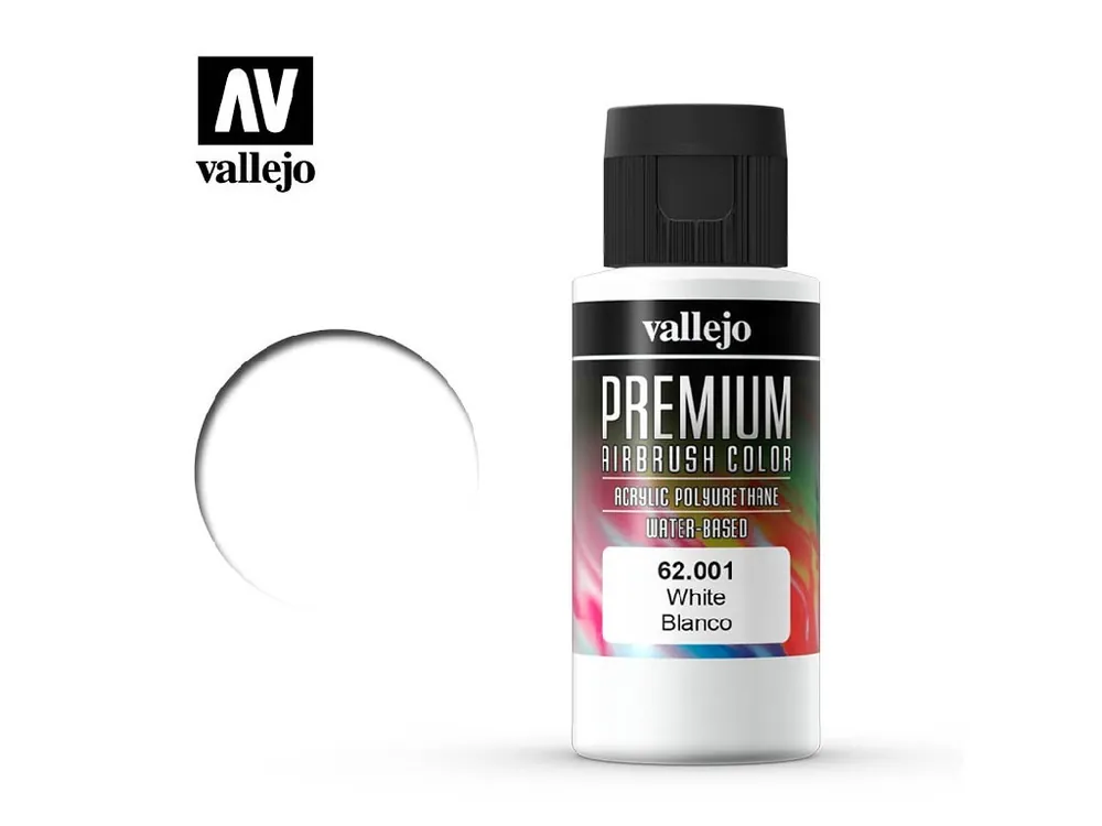 Nejlepší Cena Vallejo - Premium Color 62001 White 60 ml.