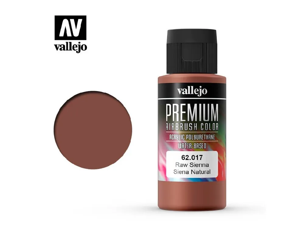 Vallejo - Premium Color 62017 Raw Sienna 60 ml. Cenová Bomba