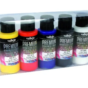 Vallejo - Premium Color Set 62104 Premium Candy Color 5x60 ml. Oblíbený