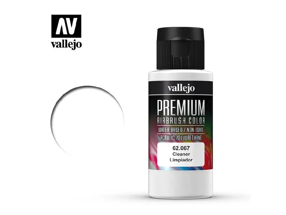 Super Cena Vallejo - Premium Color 63067 Cleaner - čistič 200 ml.