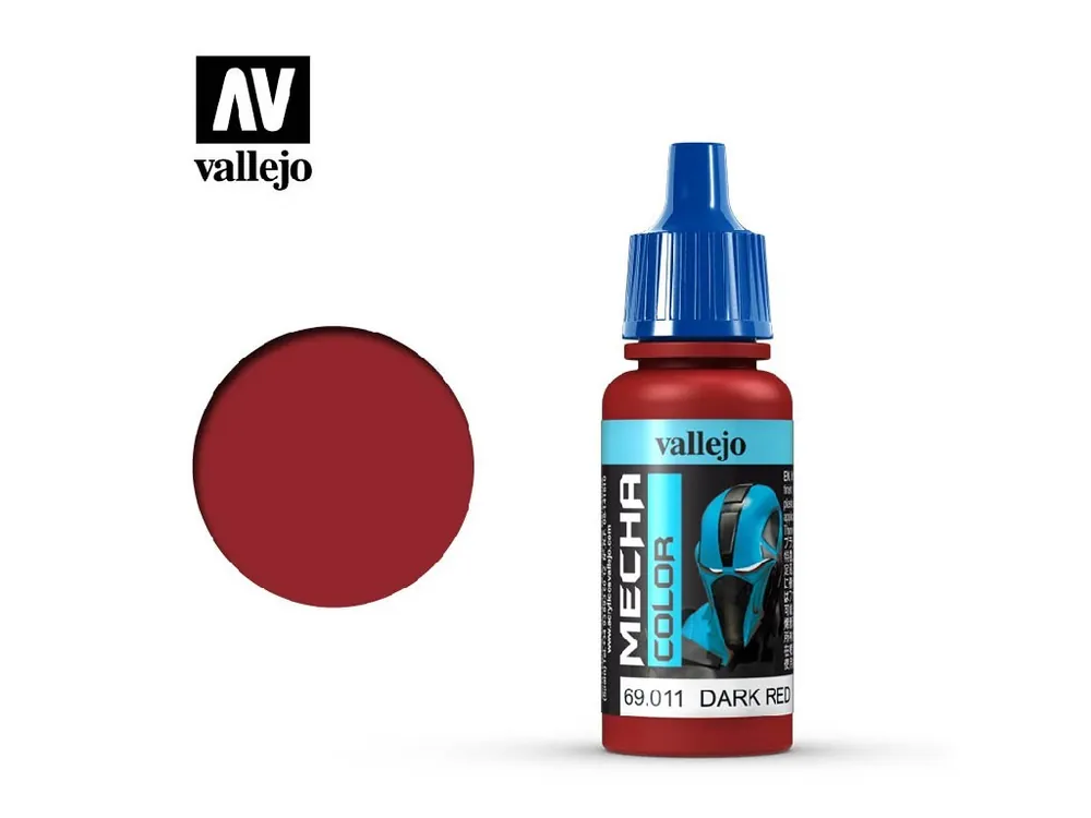 Vallejo - Mecha Color 69011 Dark Red 17 ml. Jen Po Omezenou Doba