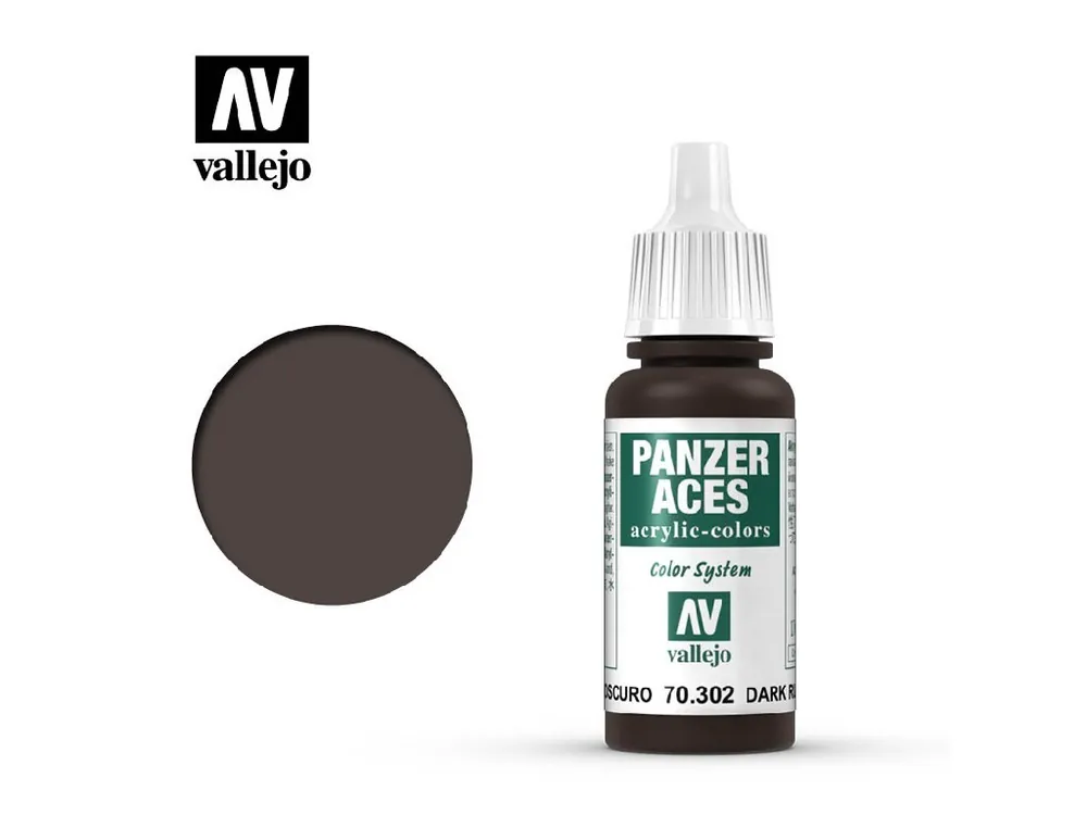 Výhodná Nabídka Vallejo - Panzer Aces 70302 - Dark Rust 17 ml.