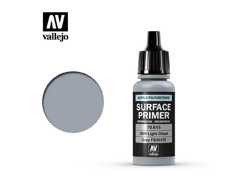 Vallejo - Surface Primer 70615 USN Light Ghost Grey 17 ml. Autentický