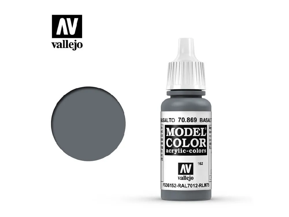 Vallejo - Model Color 162 Basalt Grey 17 ml. 70869 Expresní Doručení