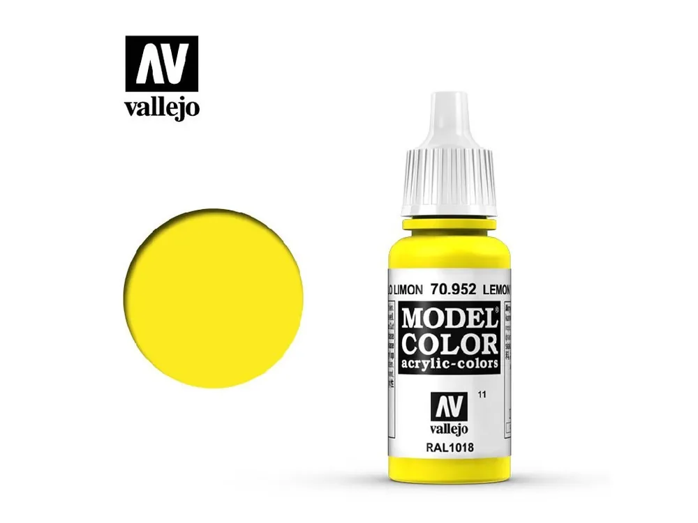 Odeslání Ihned Vallejo - Model Color 11 Lemon Yellow 17 ml. 70952