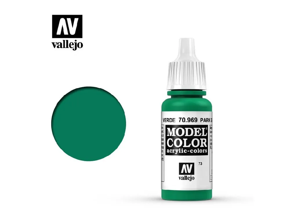 Vallejo - Model Color 73 Park Green Flat 17 ml. 70969 Ihned K Objednání