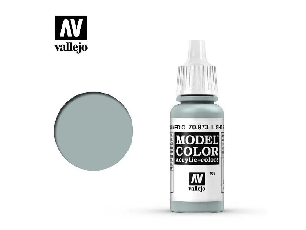 Vallejo - Model Color 108 Light Sea Grey 17 ml. 70973 Jen Po Omezenou Doba