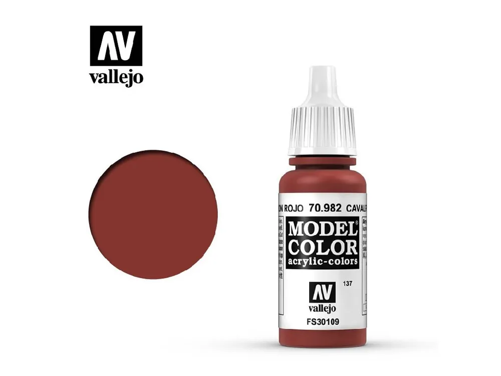 Vallejo - Model Color 137 Cavalry Brown 17 ml. 70982 Novinka