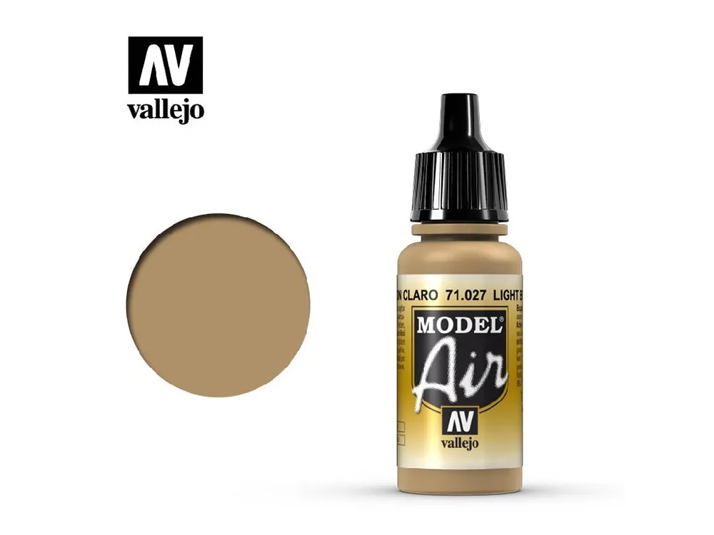Vallejo - Model Air 71027 Light Brown 17 ml. Super Cena