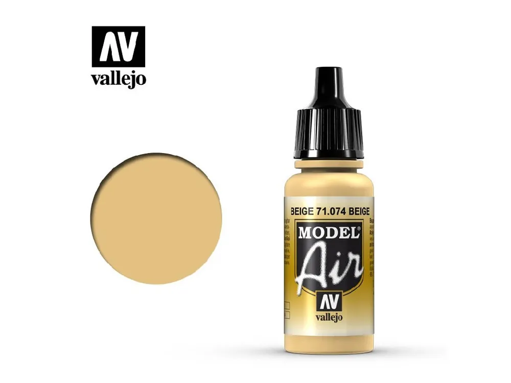 Akce Vallejo - Model Air 71074 Beige 17 ml.