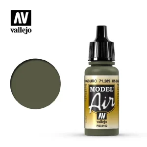 Akce Vallejo - Model Air 71289 US Dark Green 17 ml.