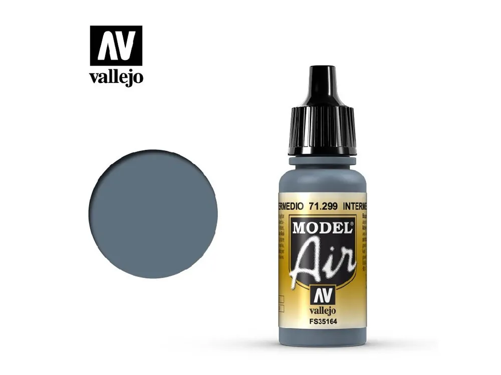 Vrácení Zdarma Vallejo - Model Air 71299 Intermediate Blue 17 ml.