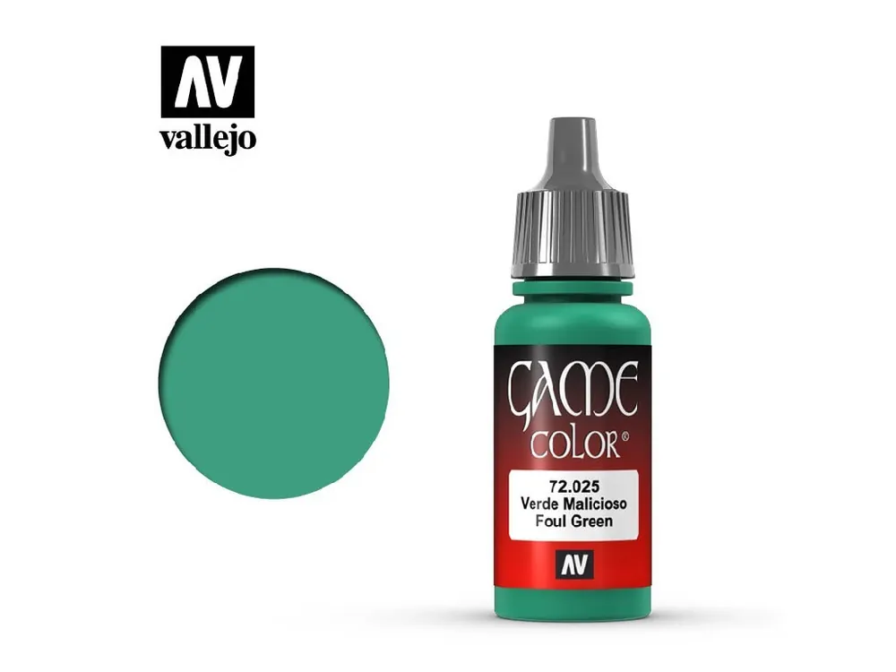Nejlepší Cena Vallejo - Game Color 72025 Foul Green 17 ml.
