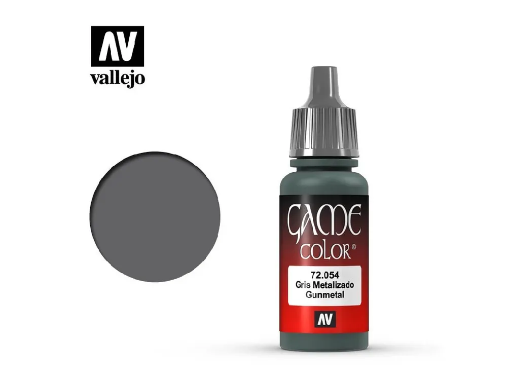 Speciální Cena Vallejo - Game Color 72054 Gunmetal 17 ml.
