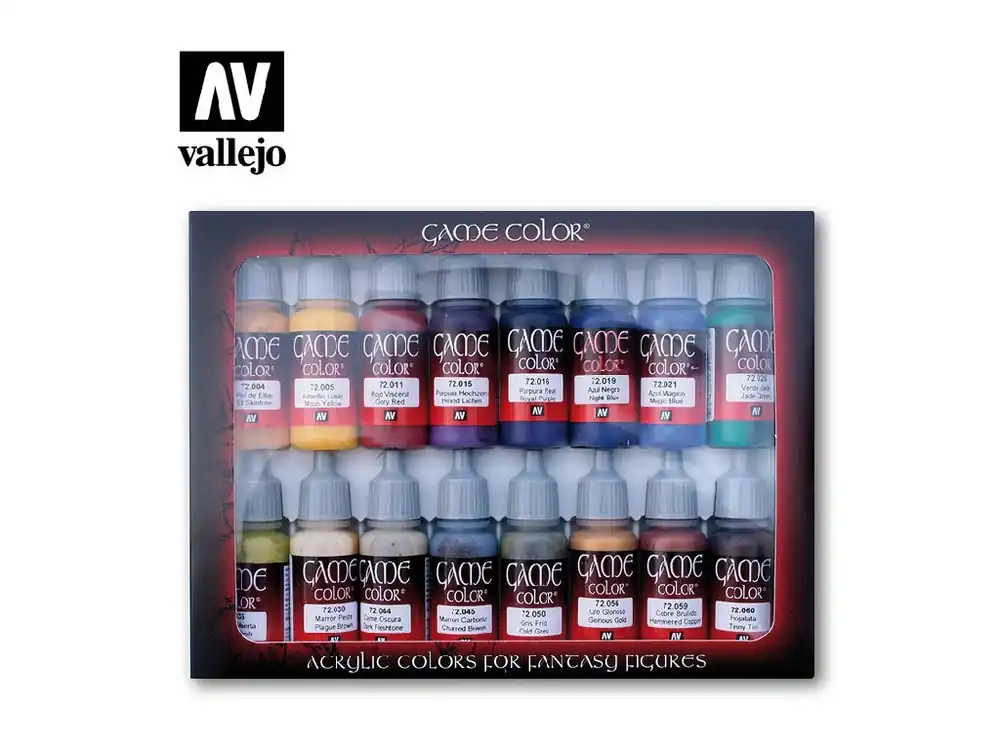 Originální Vallejo - Game Color Set 72298 Advanced 16x17 ml.