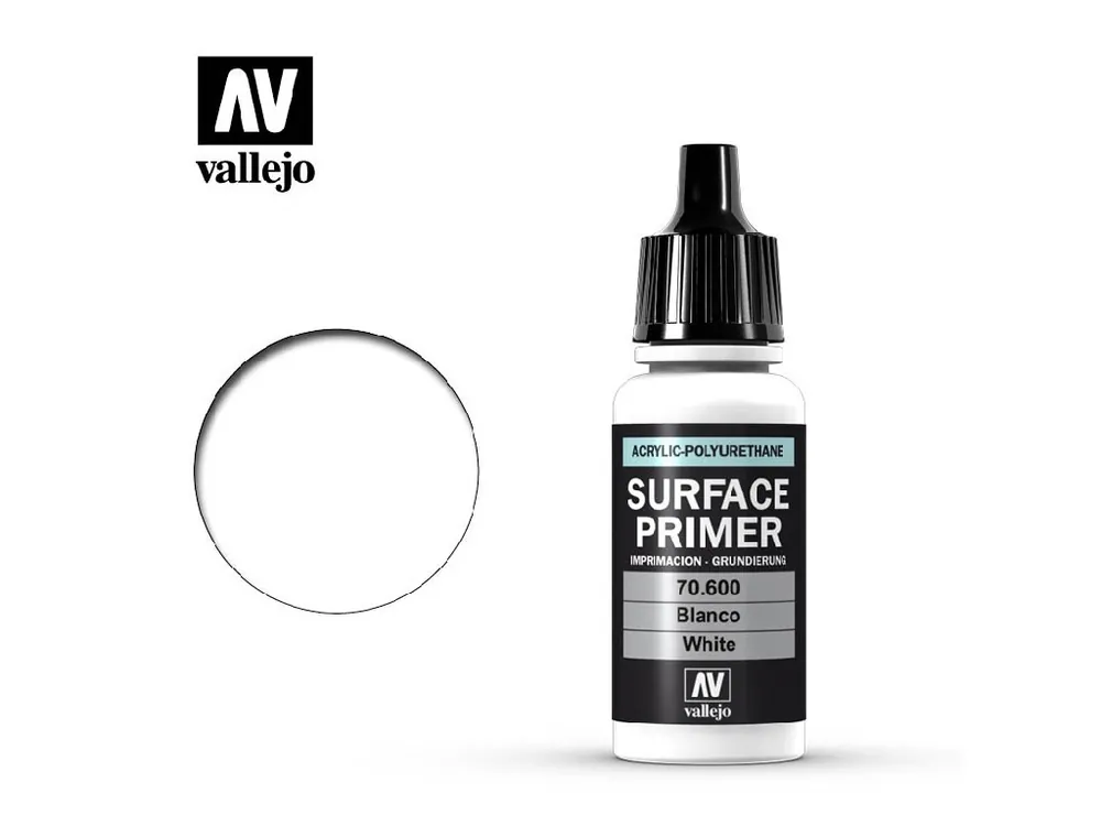 Oblíbený Vallejo - Surface Primer 74600 White 200 ml.