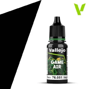Vallejo - Game Air 76051 Black 18 ml. Sleva