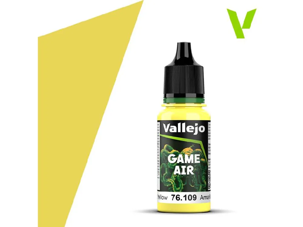 Nová Kolekce Vallejo - Game Air 76109 Toxic Yellow 18 ml.