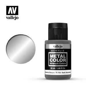 Vallejo - Metal Color 77703 Dark Aluminium 32ml. Nejlepší Volba