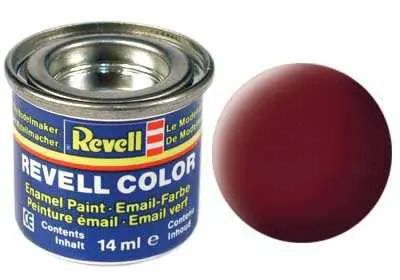 Revell - Barva emailová - 32137 matná rudohnědá (reddish brown mat) 14ml Tovární Cena