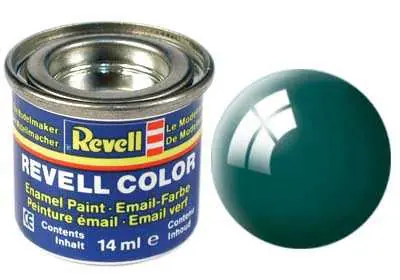 Finální Výprodej Revell - Barva emailová - 32162 leská zelenomodrá (sea green gloss) 14ml
