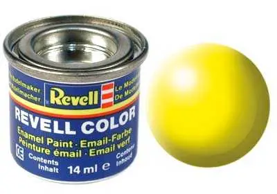 Dokud Zásoby Vydrží Revell - Barva emailová - 32312 hedvábná světle žlutá (luminous yellow silk) 14ml