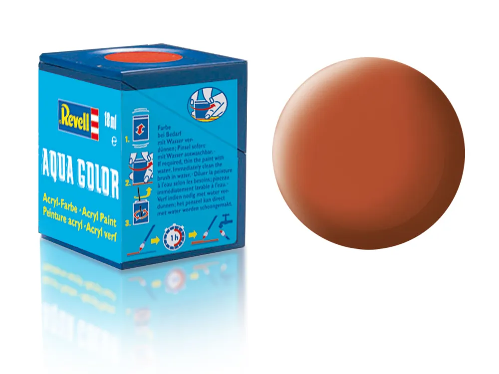 Víkendová Akce Revell - Barva akrylová - 36185 matná hnědá (brown mat) 18ml