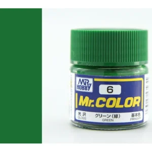 Gunze - Mr.Color - C006 - Green - Zelená 10ml Autentický