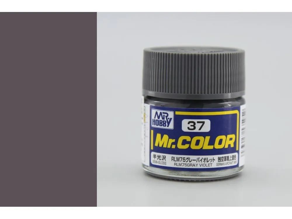 Originální Gunze - Mr.Color - C037 - RLM75 Gray Violet -Šedo fialová 10ml