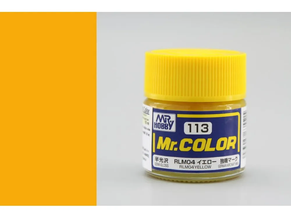 Ověřený Gunze - Mr.Color - C113 - RLM04 Yellow - Žlutá 10ml