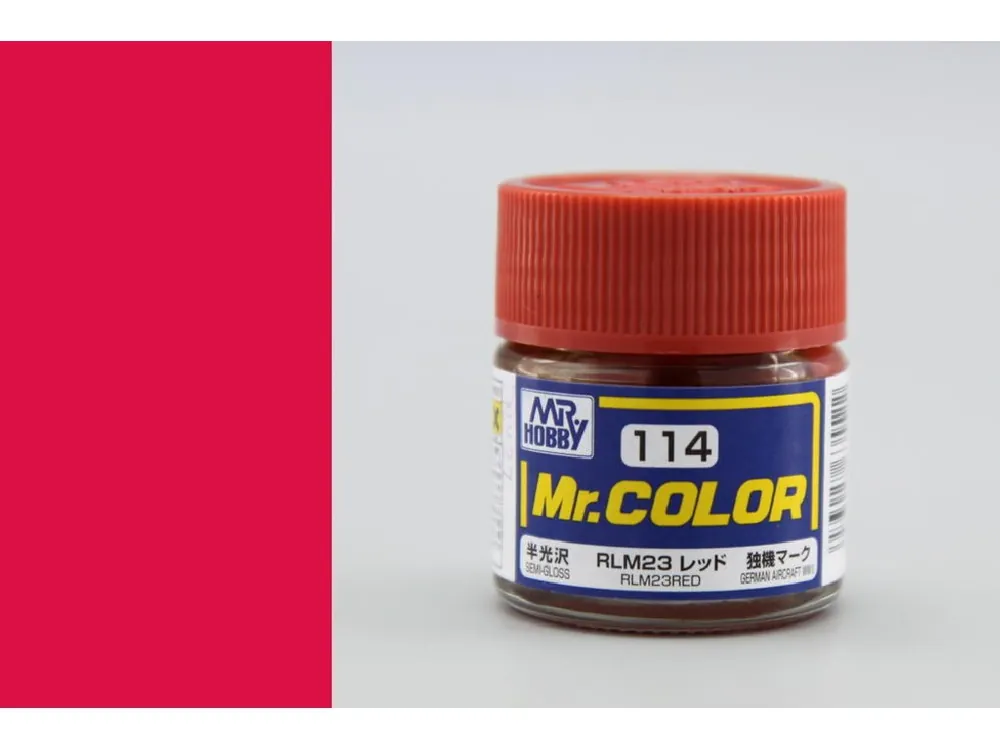 Nakupujte Hned Gunze - Mr.Color - C114 - RLM23 Red - Červená 10ml
