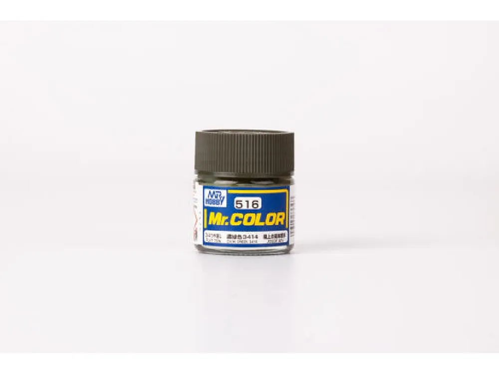 Gunze - Mr.Color - C516 - JGSDF Dark Green 3414 - Tmavě zelená 10ml Ověřený