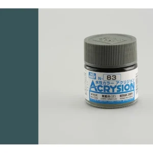 Aktuální Gunze - Acrysion - N083 - Dark Gray (2) - Tmavě šedá(2) 10ml