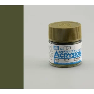 Gunze - Acrysion - N081 - Khaki - Khaki 10ml Nakupujte Hned