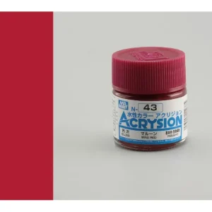 Gunze - Acrysion - N043 - Russet - Červenohnědá 10ml Must-Have