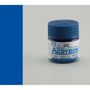 Gunze - Acrysion - N088 - Metallic Blue - Kovově modrá 10ml Koupit Online