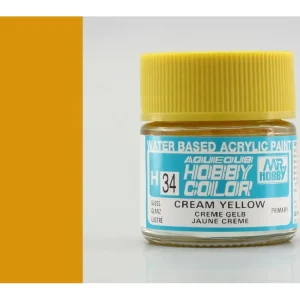 Gunze - Aqueous - H034 - Cream Yellow - Krémově žlutá 10ml Cenový Hit