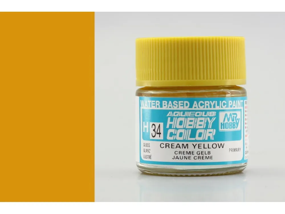 Gunze - Aqueous - H034 - Cream Yellow - Krémově žlutá 10ml Cenový Hit