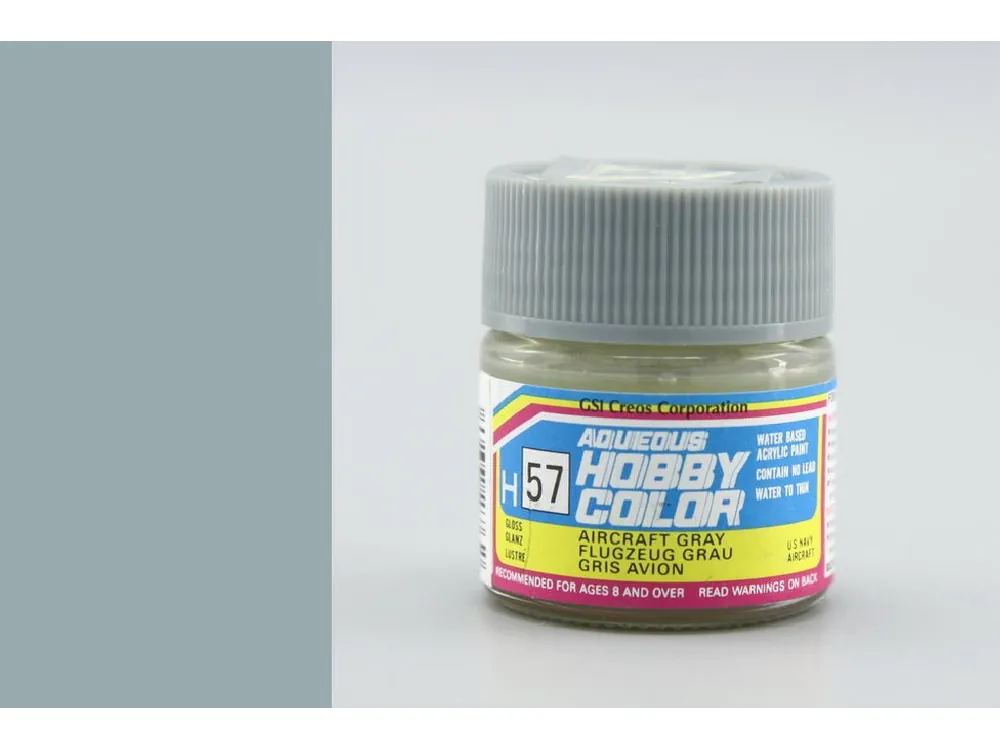 Gunze - Aqueous - H057 - Aircraft Gray - Letadlová šedá 10ml Koupit Online