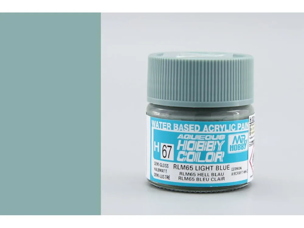 Gunze - Aqueous - H067 - RLM65 Light blue - Světle modrá 10ml Akce